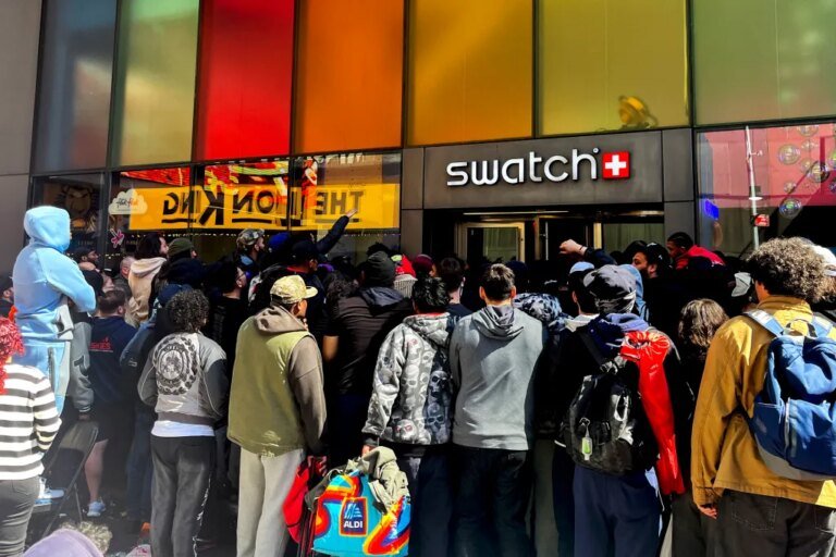 A $400 Swatch Causes Crowd Chaos and Stores to Shut Down