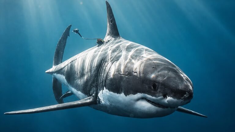 A Fisherman Caught a Great White Shark on Nantucket