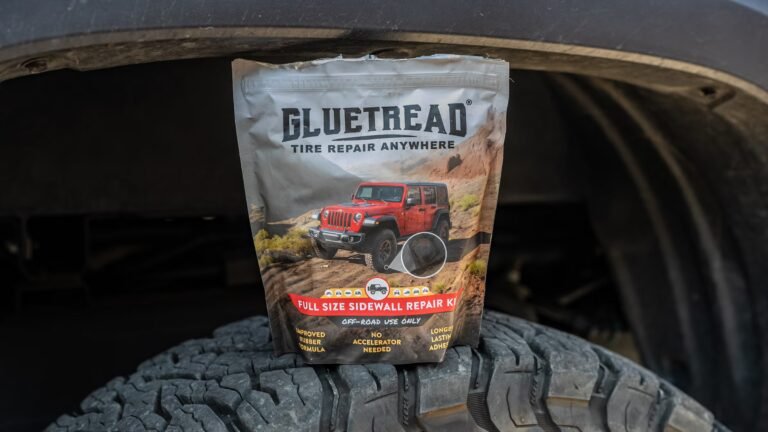 GlueTread Tire Sidewall Repair Kit Tested and Reviewed