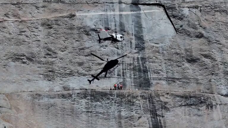 Bleeding Climber Hoisted Off 200-Foot Cliff in Sierra Nevada