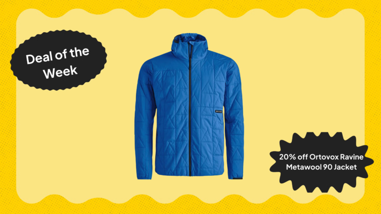 The Ortovox Ravine Metawool 90 Jacket Is 20% Off